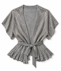 Jennifer Lopez Silver Top - Size XS
