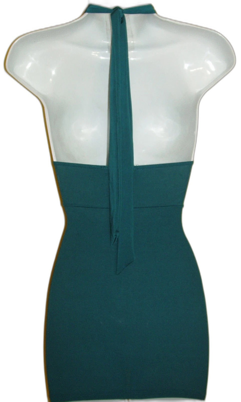 Wet Seal crystal rhinestone halter top in emerald green - view 10