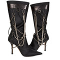 Jimmy Choo Lucia boots - pair front view