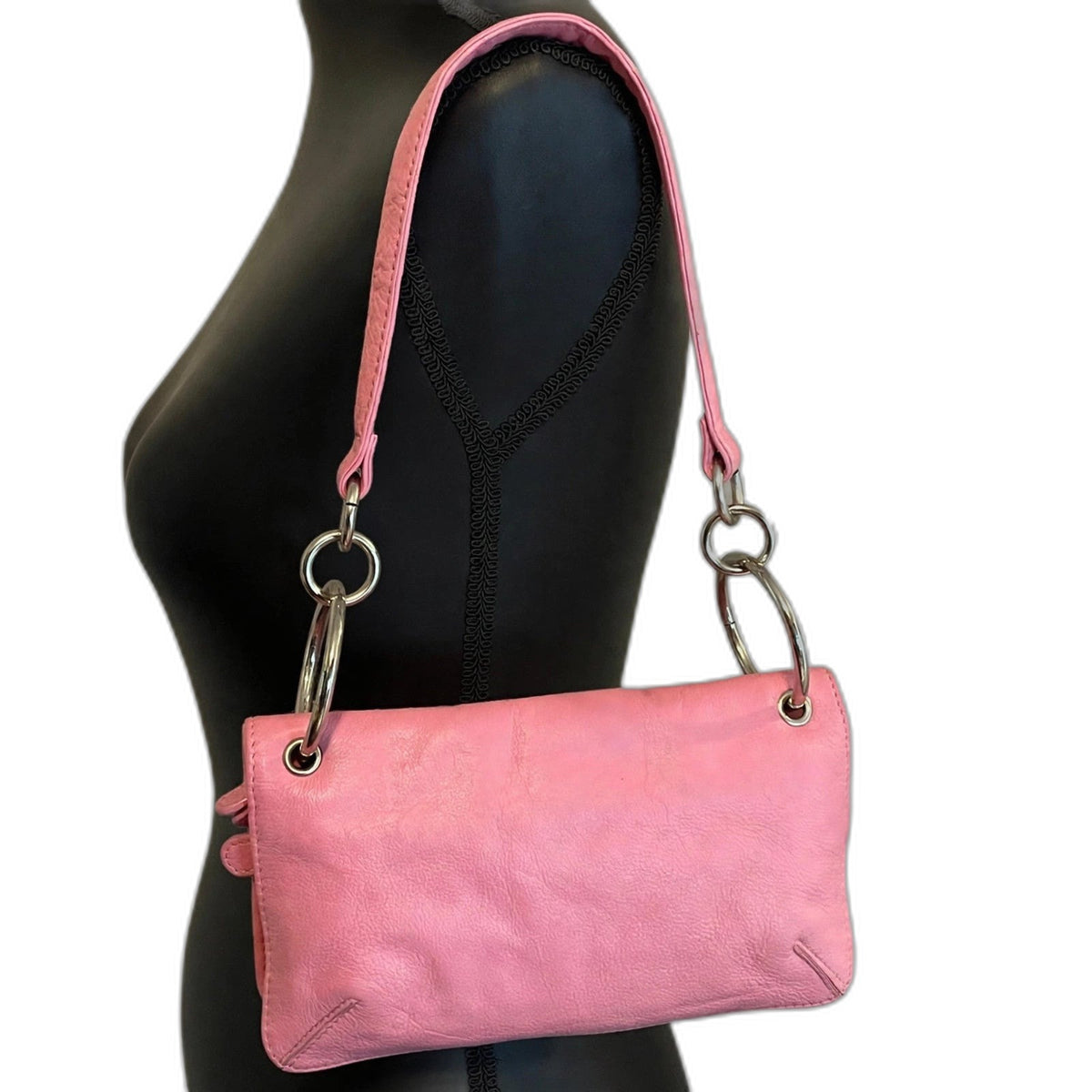 Wilsons Leather pink mini shoulder bag - view 1