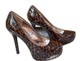 Steve Madden P-Kory leopard print stiletto pumps - front