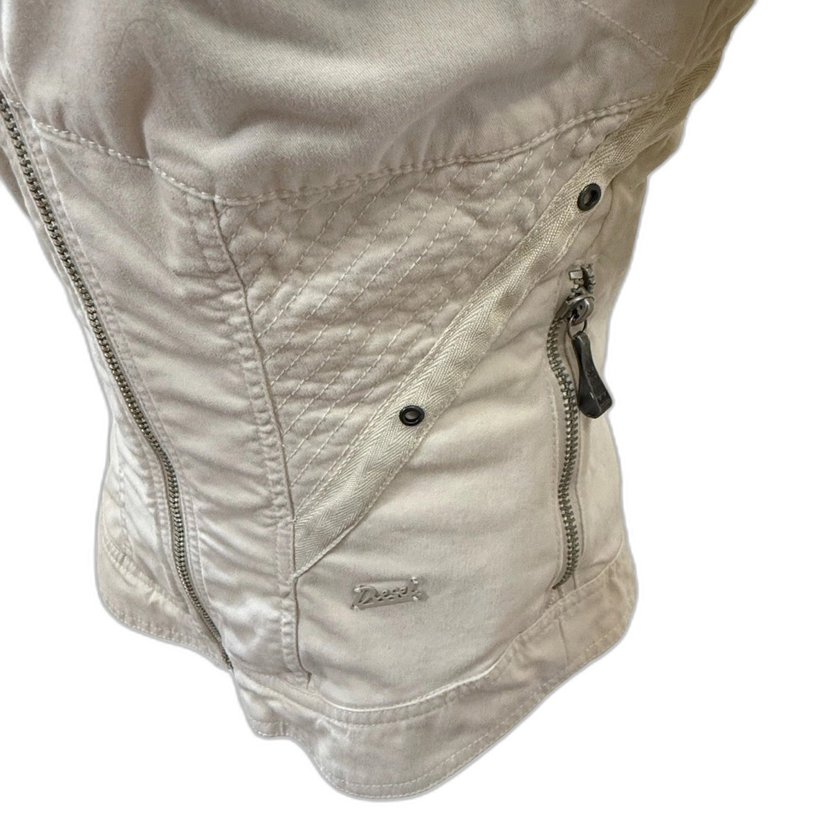 Diesel Women's Cream Utility Jacket – Size S