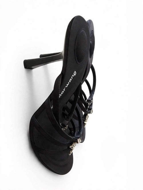 Alexander Wang black strappy sandals - view 2