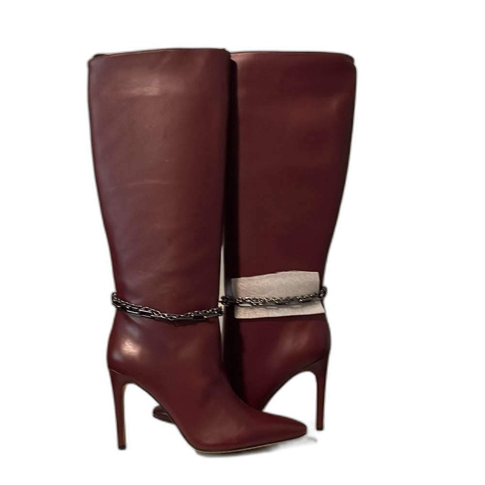 Vince Camuto Felinda blood red stiletto boots - view 3