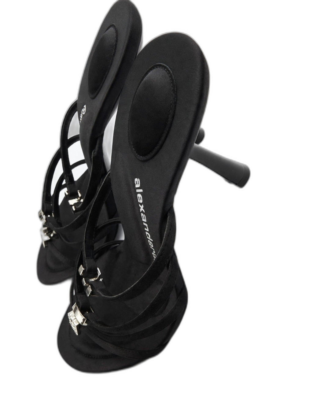 Alexander Wang black strappy sandals - view 3