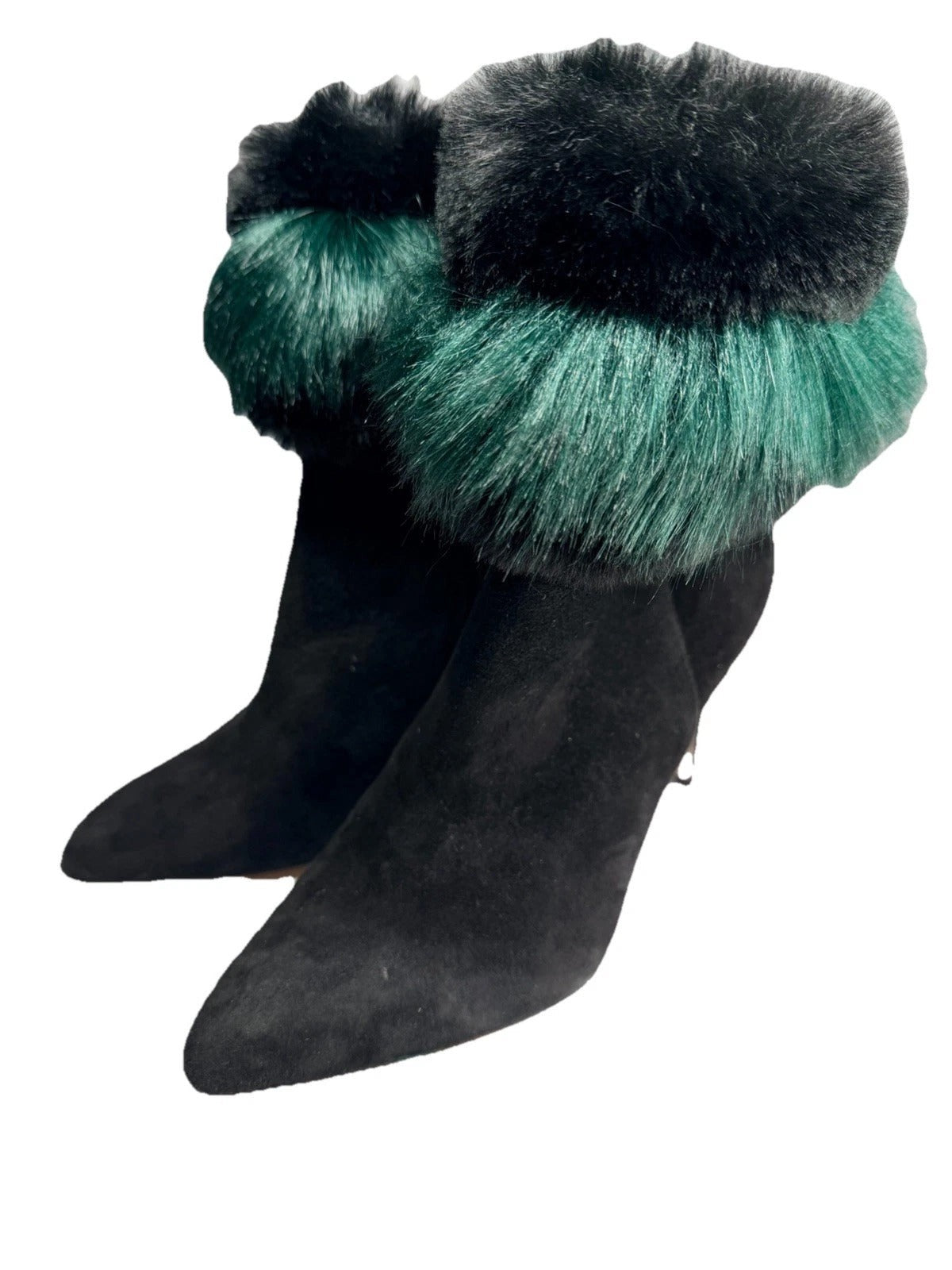 Sam Edelman Oleana faux fur stiletto ankle boots - view 3