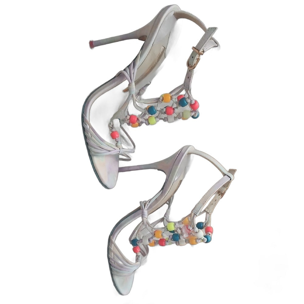 Sophia Webster colorful beaded sandals size 35 - view 3