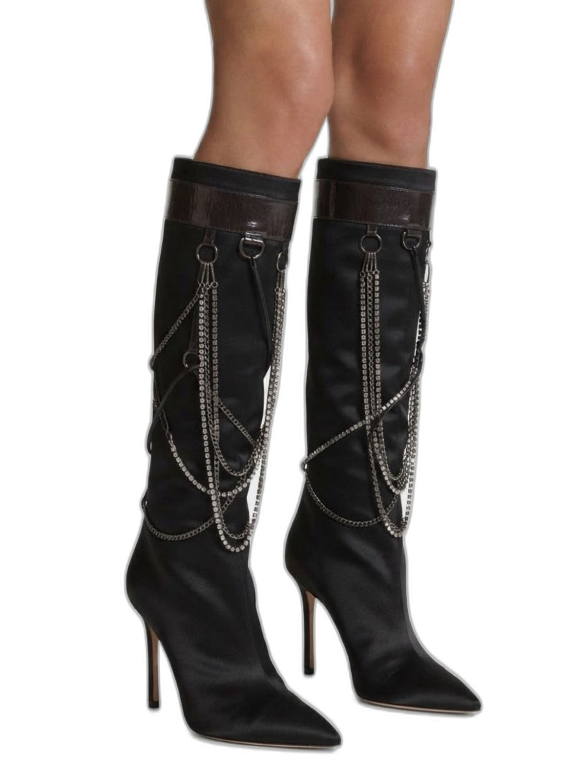 Jimmy Choo Lucia boots - side detail