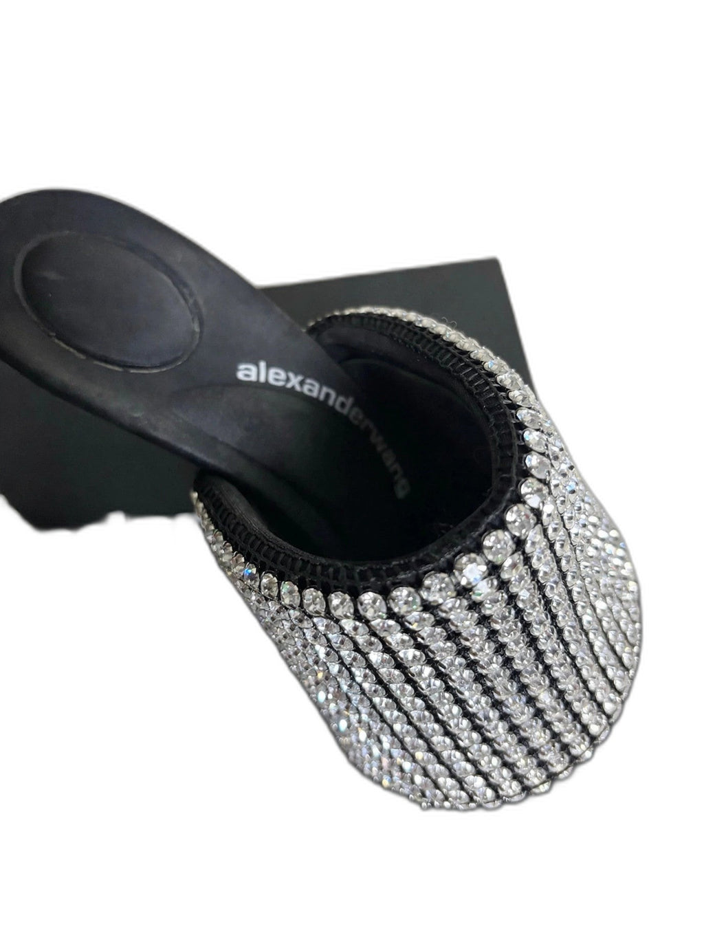 Alexander Wang black silk pumps - view 3
