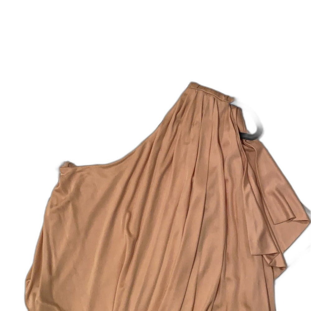 Trina Turk Nod to Mod Natalya one-shoulder dress in blush pink - view 4
