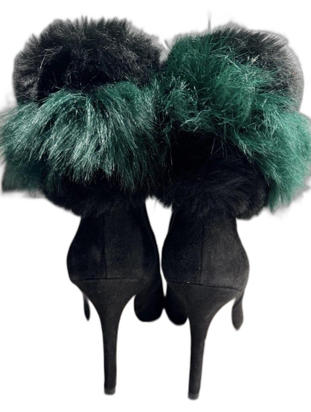 Sam Edelman Oleana faux fur stiletto ankle boots - view 4