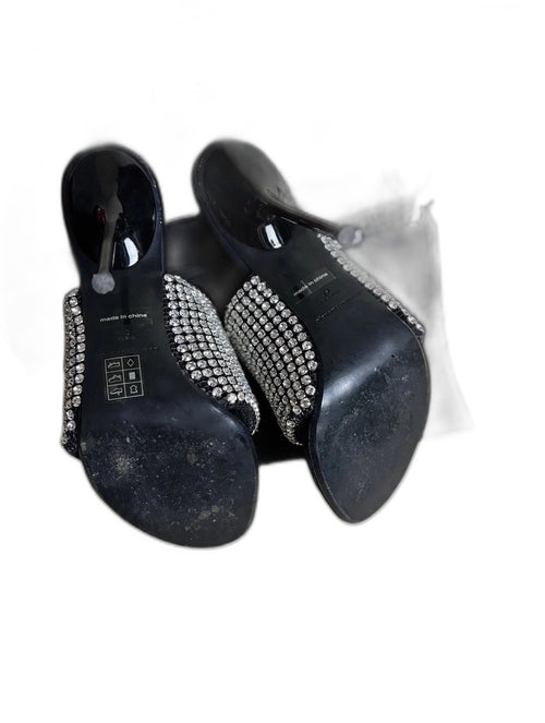 Alexander Wang black silk pumps - view 4