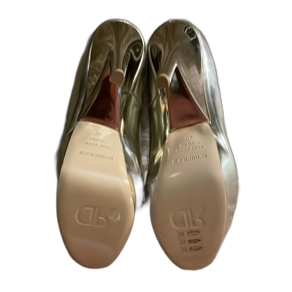 Ruthie Davis gold patent platform pumps, EU 40 fits US 9.5 - view 4