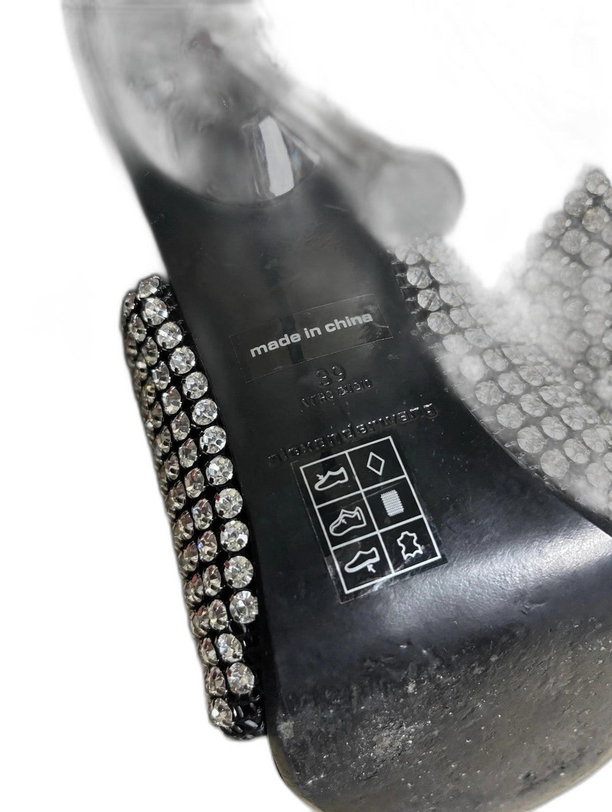 Alexander Wang black silk pumps - view 5