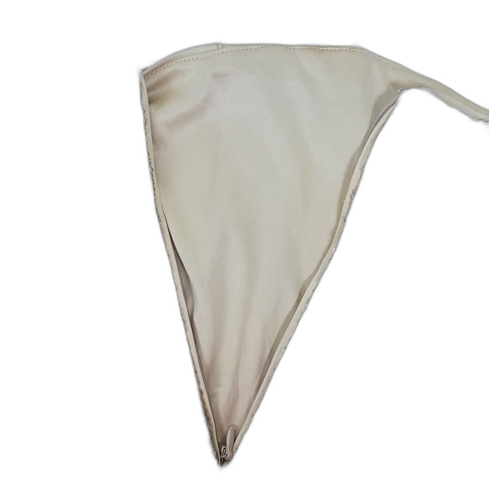 Vince Camuto gold and silver sequin halter tank top - view 5