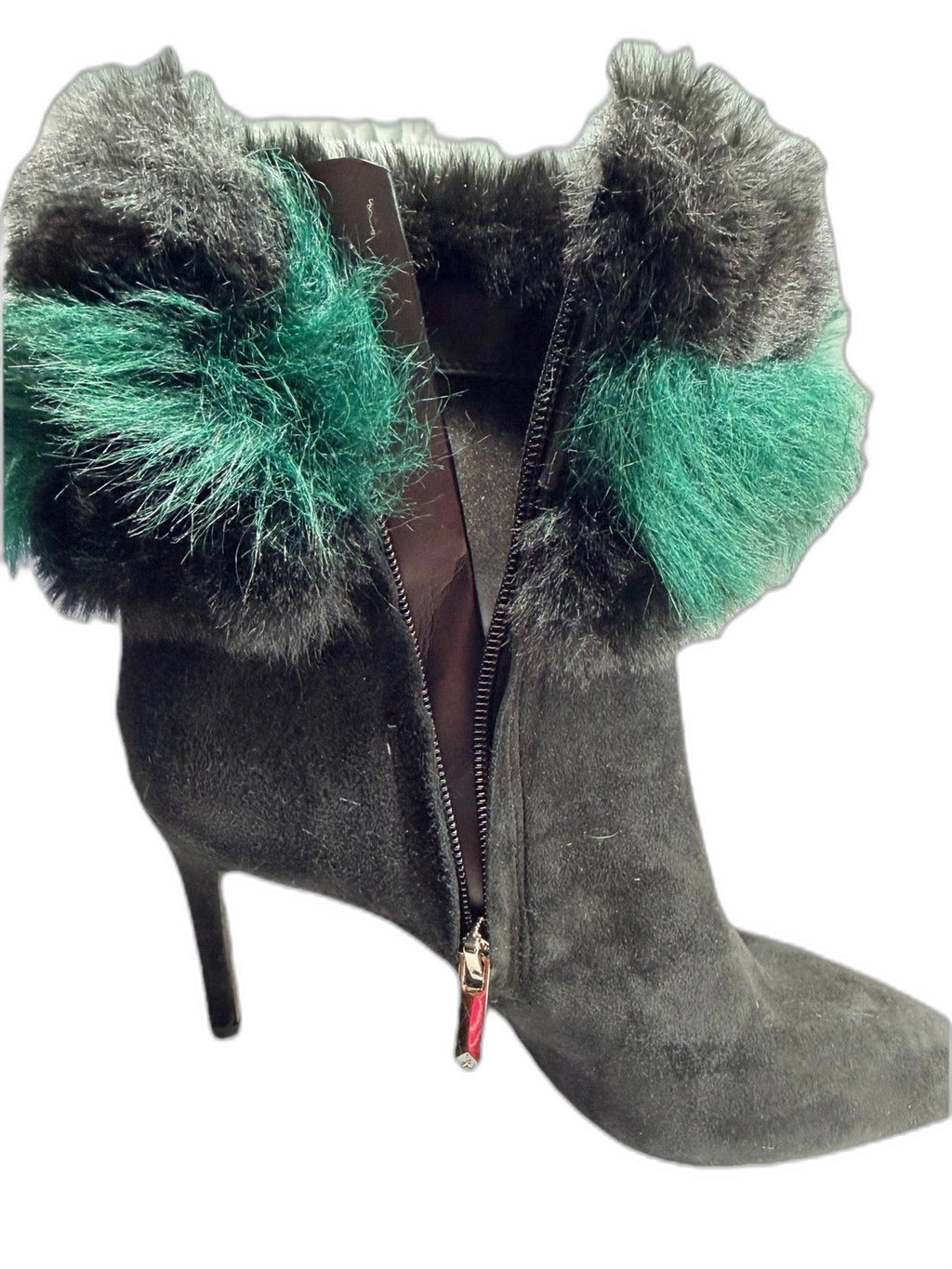 Sam Edelman Oleana faux fur stiletto ankle boots - view 5