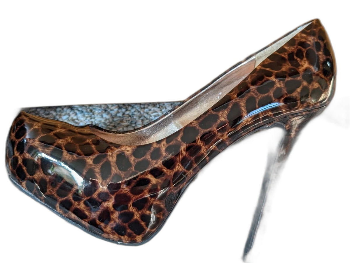Steve Madden P-Kory leopard print stiletto pumps - view 6