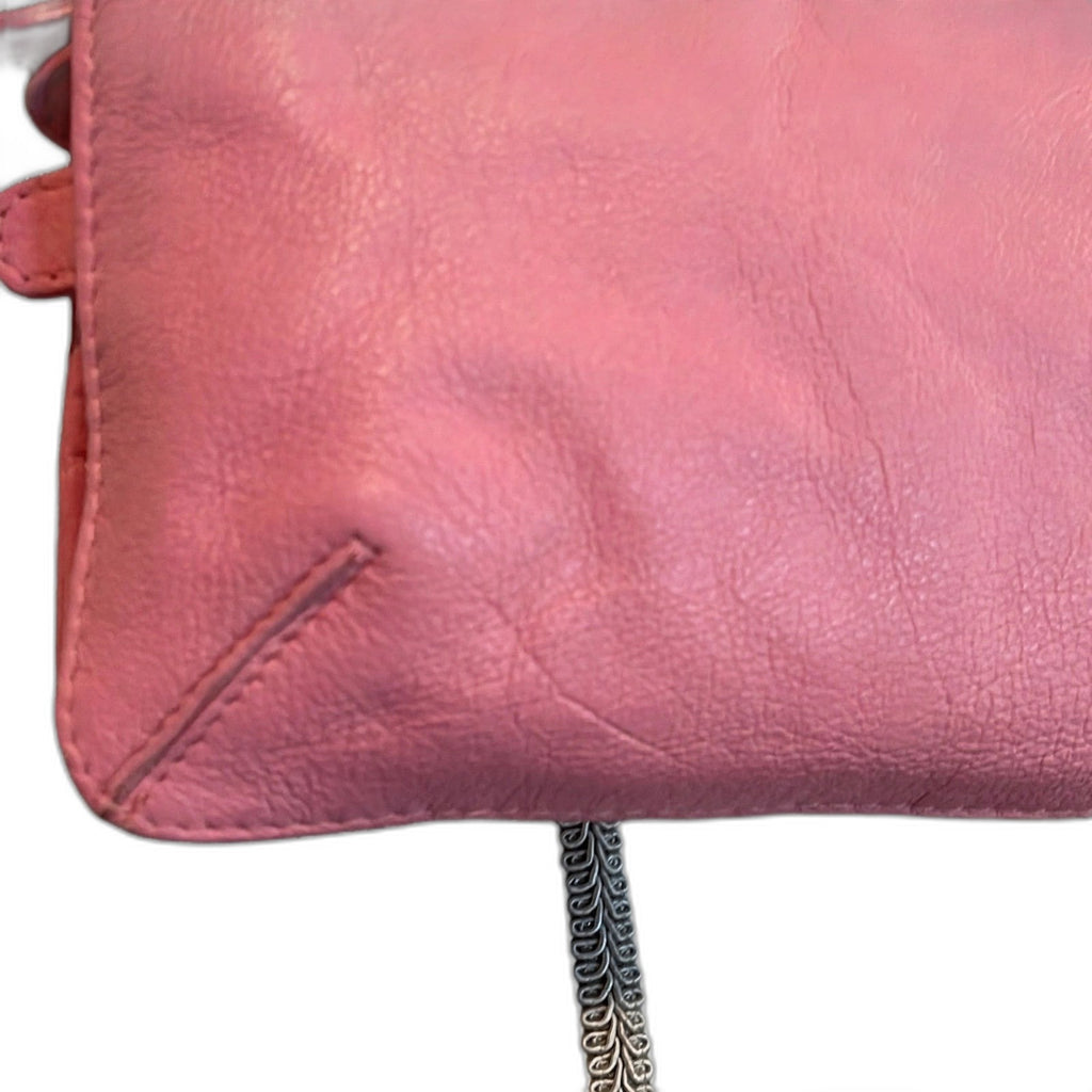 Wilsons Leather pink mini shoulder bag - view 6