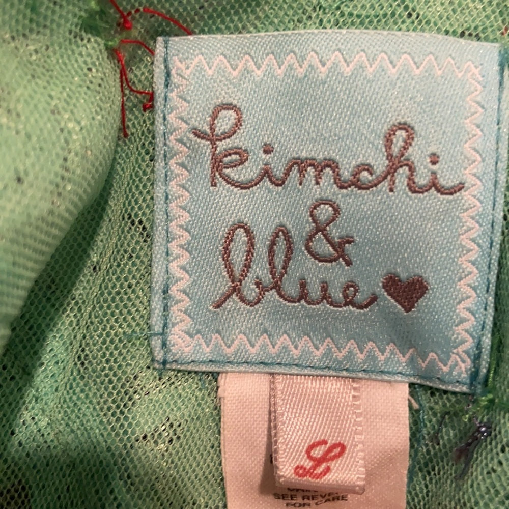 Kimchi Blue blouse - brand and size label
