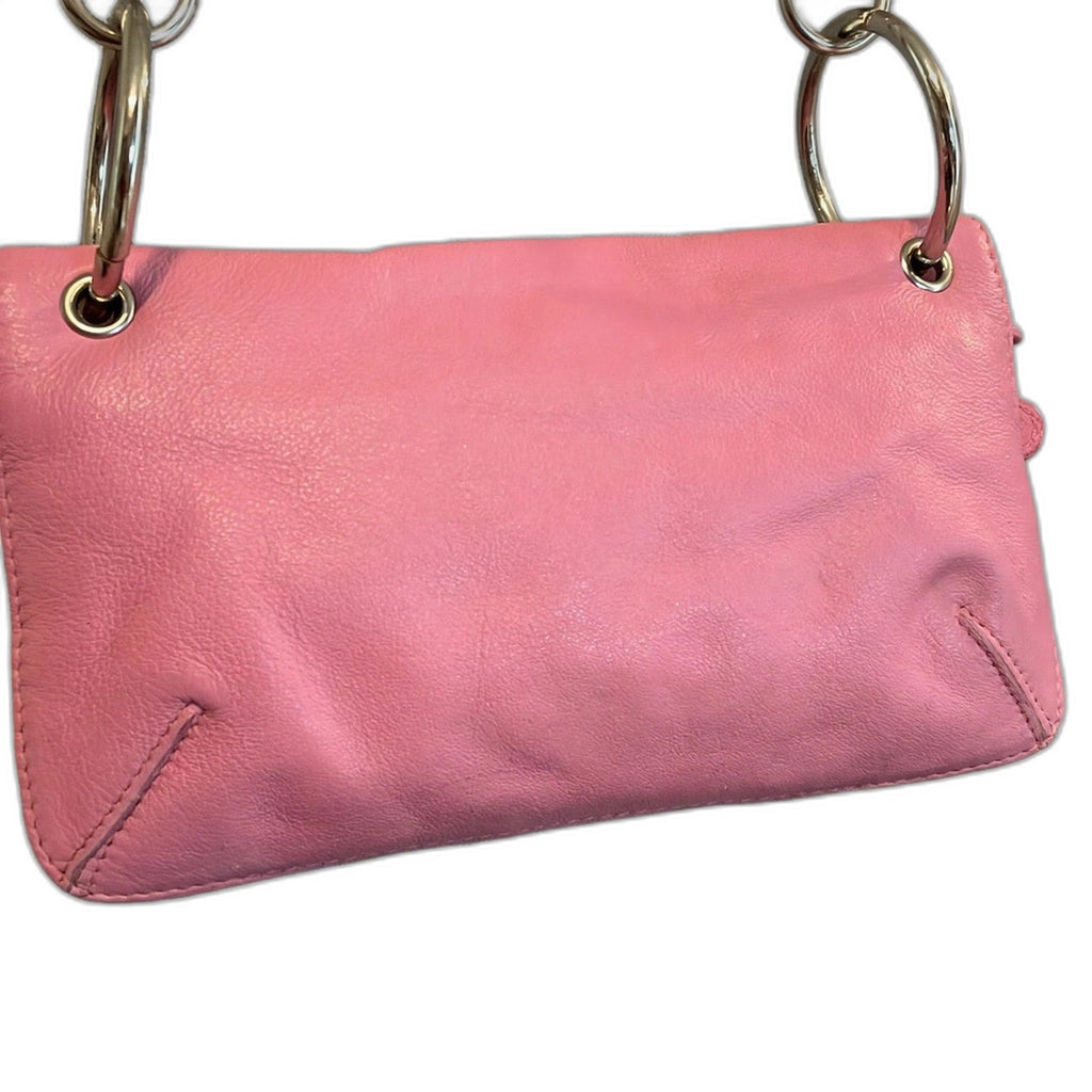 Wilsons Leather pink mini shoulder bag - view 7