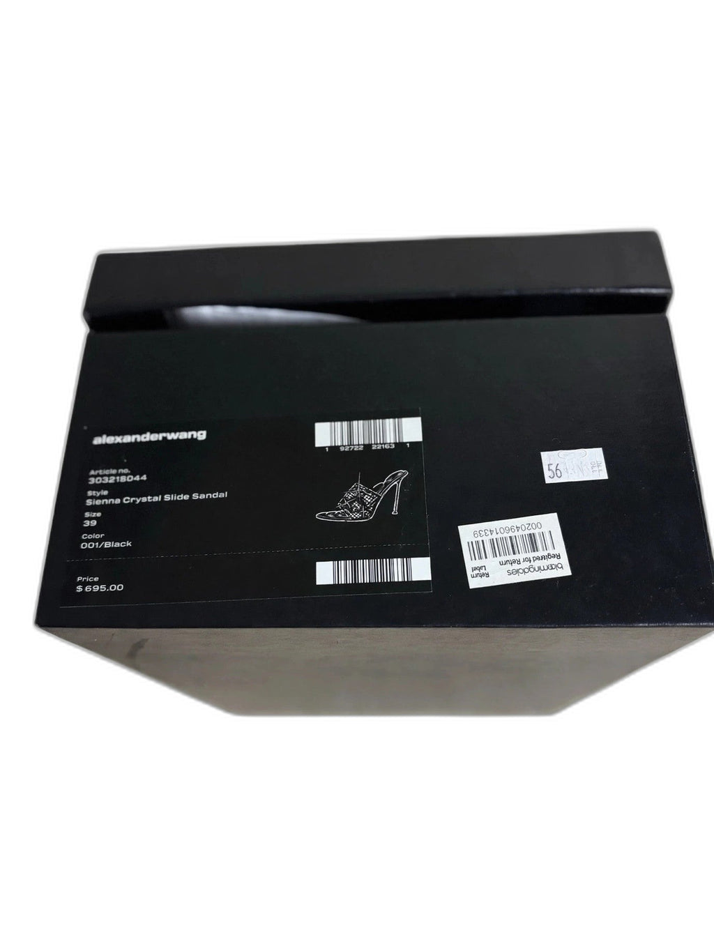 Alexander Wang black silk pumps - view 8