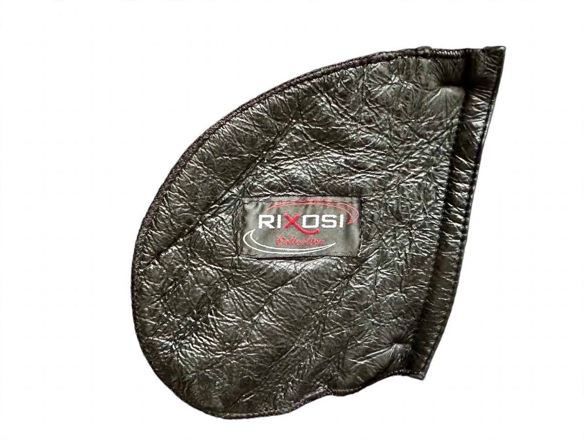 Rixosi Collection Italian sheepskin shearling jacket with raccoon fur collar - view 8