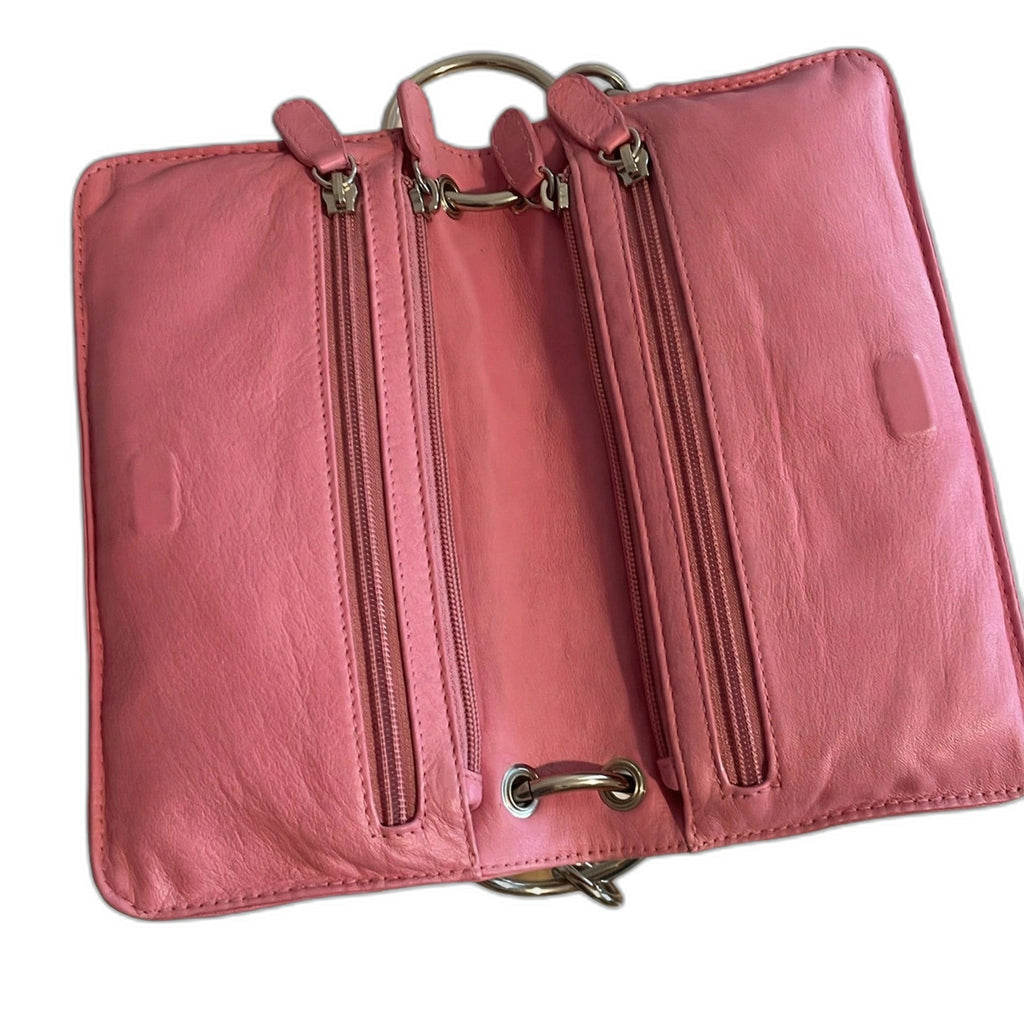 Wilsons Leather pink mini shoulder bag - view 8