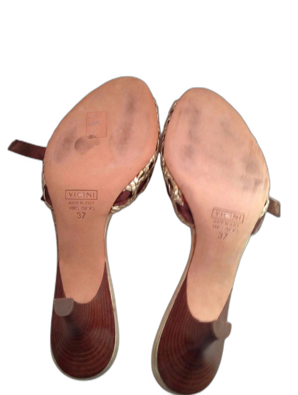 Giuseppe Zanotti gold sandals - view 9
