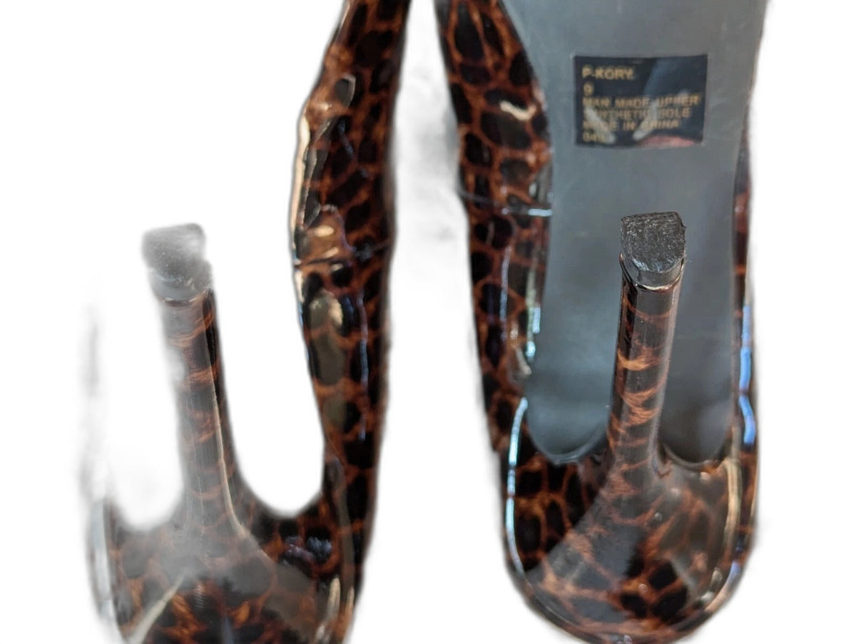 Steve Madden P-Kory leopard print stiletto pumps - view 9